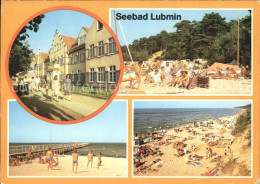 41607726 Lubmin Ostseebad Strassenpartie Strand Steg Lubmin - Lubmin