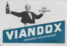 Buvard Annees  50's NEUF  VIANDOX - Potages & Sauces