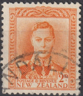 1947 Neuseeland ° Mi:NZ 242, Sn:NZ 258, Yt:NZ 285, King George VI - Gebruikt