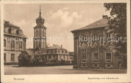 41606960 Bruchsal Kavalierbau Mit Schlosskirche Bruchsal - Bruchsal