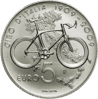 Italia - 5 Euro 2009 - 100° Giro D'Italia - KM# 313 - Italie