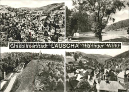 41604990 Lauscha Total Schanze Schwimmbad Ortsblick Lauscha - Lauscha