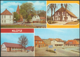 Klütz -mit 4 Ansichten Farbig, 1983 Ungelaufen, II RARE - Boltenhagen