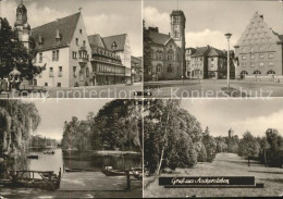 41604926 Aschersleben Rathaus Gondelteich Volkshaus Westdorfer Warte Ascherslebe - Aschersleben