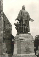 41604546 Luebben Spreewald Paul Gerhardt Denkmal Vor Der Luebbener Kirche Luebbe - Lübben (Spreewald)