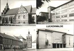 41604542 Luckenwalde St Johannis Kirche Oberschule Thaelmannstr Stadttheater Luc - Luckenwalde