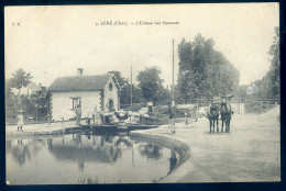 Cpa Du 18  Léré -- Ecluse Des Houards   STEP12 - Lere