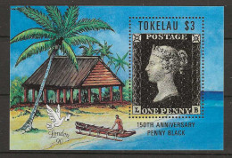 1991 MNH Tokelau Mi Block 1 Postfris** - Tokelau