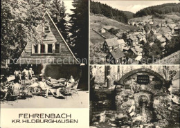 41604332 Fehrenbach Thueringer Wald Waldbaude Werraquelle Teilansicht Fehrenbach - Masserberg