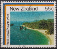 1986 Neuseeland ° Mi:NZ 964, Sn:NZ 850, Yt:NZ 928, Knights Point, Scenery 1986 - Coastal Areas - Usados