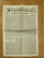 Het Handelsblad Der Stad En Provincie Antwerpen 4 December 1844 - Testi Generali