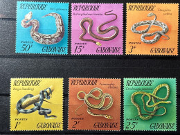 Serpents Snakes  Schlangen  1972 Gabon MNH - Slangen