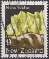 1982 Neuseeland ° Mi:NZ 860A, Sn:NZ 760, Yt:NZ 830, Mineralien, Sulphur - Oblitérés