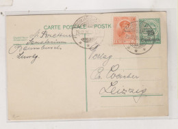 LUXEMBOURG 1926 Nice Postal Stationery To Germany - Interi Postali