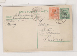 LUXEMBOURG 1926 Nice Postal Stationery To Germany - Ganzsachen