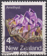 1982 Neuseeland ° Mi:NZ 858A, Sn:NZ 758, Yt:NZ 828, Mineralien, Amethyst - Usati