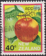 1983 Neuseeland ° Mi:NZ 887, Sn:NZ 764, Yt:NZ 857, Nectarines, Apples - Gebraucht