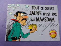 Striptekenaar MORRIS Lucky Luke Dalton Promo Babybell  Maasdam - Bandes Dessinées