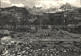 11631952 Naefels Und Mollis Mit Fronalpstock Und Muertschenstock Glarner Alpen N - Other & Unclassified