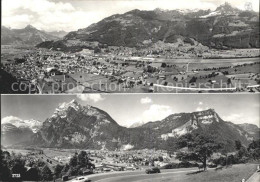 11631951 Naefels Gesamtansicht Mit Alpenpanorama Naefels - Autres & Non Classés