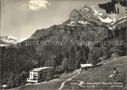 11631934 Braunwald GL Hotel Niederschlacht Mit Ortstock Glarner Alpen Braunwald  - Autres & Non Classés