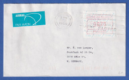 Neuseeland Frama-ATM 2. Ausg. 1986 Wert 00,75 Auf Lp-FDC, O Takapuna  - Lots & Serien