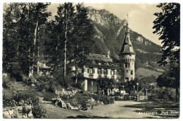 LA SUISSE : AXENSTEIN - PARK HOTEL / WARRINGTON, HELSBY, LITTLE ALSCOTT (ROWE) / SWISSAIR CONVAIR - Morschach