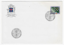 CHESS Iceland 1982, Reykjavik - Chess Cancel On Envelope - Echecs