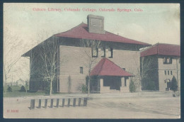 USA CO Colorado Coburn Library Colorado College Colorado Springs - Colorado Springs