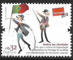 Portugal – 2010 Republic Centenary 0,32 Used Stamp - Gebruikt