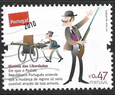 Portugal – 2010 Republic Centenary 0,47 Used Stamp - Oblitérés