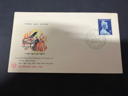 7-1-2024 (4 W 34) Australia FDC Cover - Dame Nellie Melba (1961) WCS - FDC