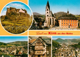 73834057 Kirn Nahe Schloss Panorama Kirche Rathaus Fachwerkhaus Kirn Nahe - Kirn