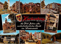 73801172 Hachenburg Westerwald Alter Markt Kath Kirche Zisterzienser Abtei Marie - Hachenburg