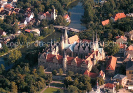 73727803 Merseburg Saale Fliegeraufnahme Dom-Schloss-Ensemble Neumarktkirche Saa - Merseburg