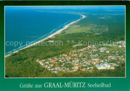 73727799 Graal-Mueritz Ostseebad Fliegeraufnahme Kueste Graal-Mueritz Ostseebad - Graal-Müritz