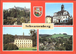 72424113 Schwarzenberg Erzgebirge Schloss Und Kirche Gaststaette Hotel Haus Der  - Schwarzenberg (Erzgeb.)