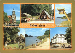 72423616 Falkenstein Vogtland Rathaus Talsperre Falkenstein Schlossfelsen Haus D - Falkenstein (Vogtland)