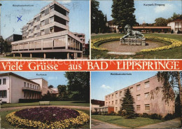 72422152 Bad Lippspringe Sanatorium Kurpark Loewenskulptur Kurhaus Bad Lippsprin - Bad Lippspringe