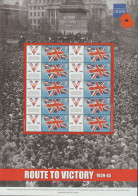 Great Britain 2005 Route To Victory 1939-45 Smilers Sheet MNH/**. Postal Weight 0,2 Kg. Please Read Sales - Persoonlijke Postzegels
