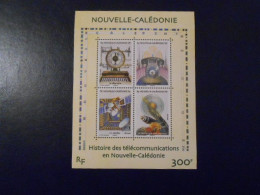 NOUVELLE-CALEDONIE  YT BF38 HISTOIRE DES TELECOMMUNICATIONS** - Blocks & Kleinbögen