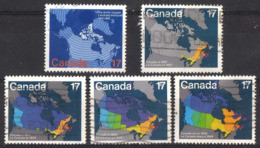 Canada - #847+890-93(5) - Used - Used Stamps