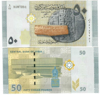 Middle East 50 Pounds 2021 UNC - Syrie