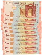 Middle East 10x 100 Pounds 2021 UNC - Syrië