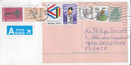 BELGIQUE ENTIER POSTAL MOINEAU DOMESTIQUE, COMPLEMENT D AFFRANCHISSEMENT POUR LA FRANCE - FLAMME GENT 2017, A VOIR - Variétés/Curios.