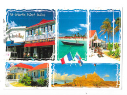 SAINT MARTIN WEST INDIES - ANTILLES - MULTIVUES - 5 Vues - BX6/SON - - Saint-Martin