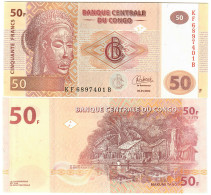 Democratic Republic Of Congo 50 Francs 2022 UNC - République Démocratique Du Congo & Zaïre