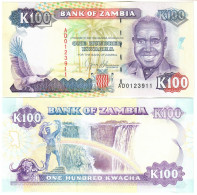 Zambia 100 Kwacha 1991 UNC - Zambia