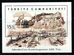 XK0037 Türkiye 2023 Centennial Building Of Istanbul Liberation S/S MNH - Ongebruikt