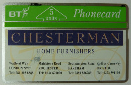 UK - Great Britain - BT & Landis & Gyr - BTP078 - Chesterman Home Furnishers 2 - 243C - 5578ex - Mint - BT Edición Privada